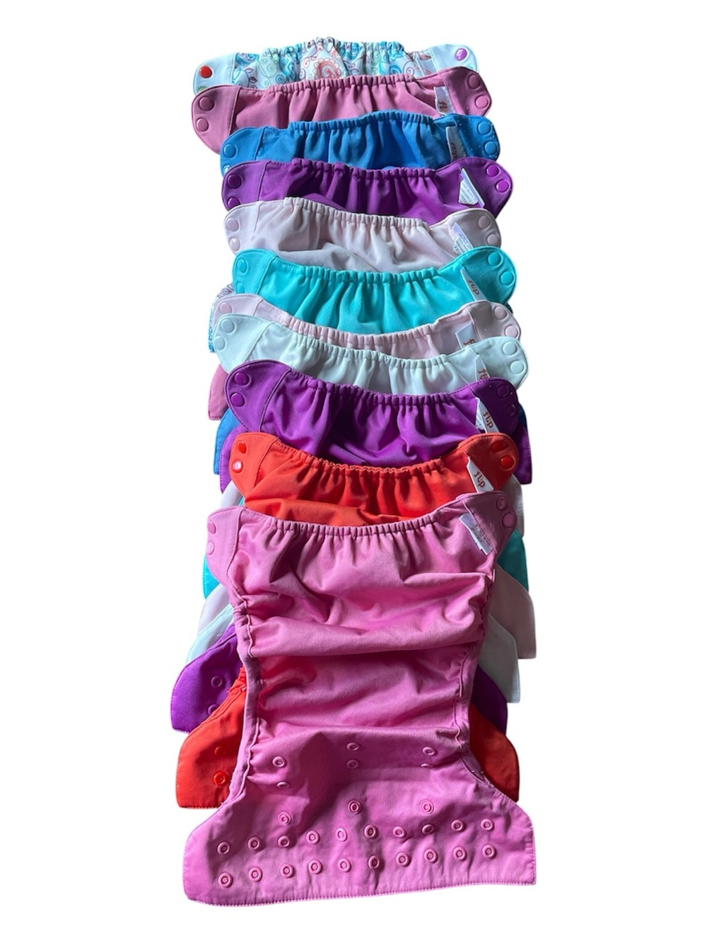 Flip Adjustable Reusable Cloth Diaper Covers-set of 11